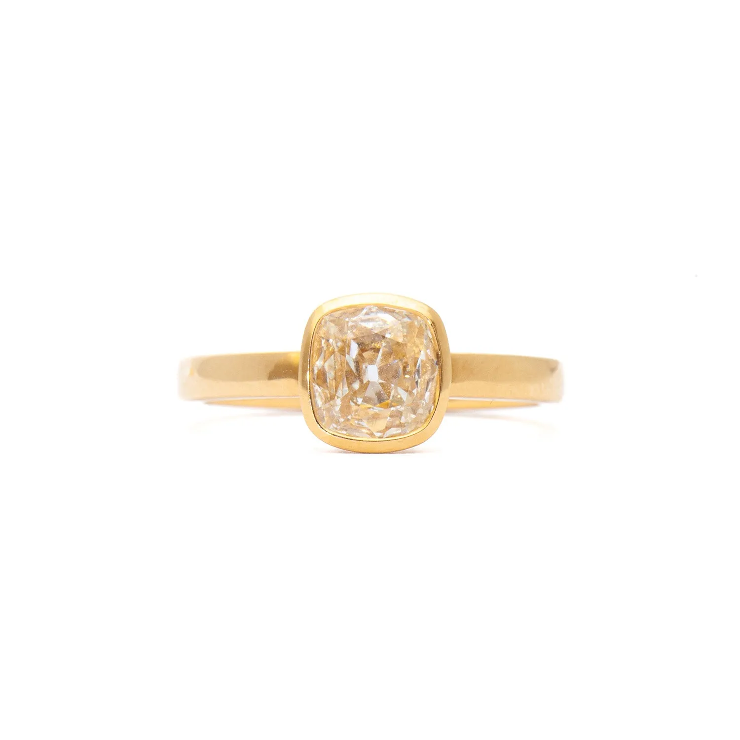 1.02 ct Old Mine Wyler Ring