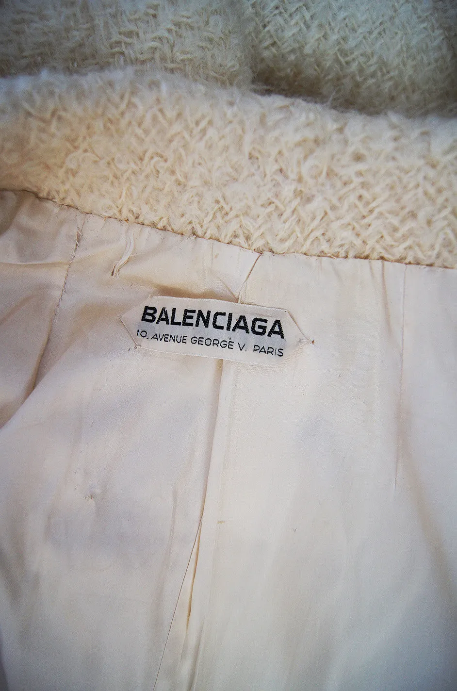 1950s Balenciaga Numbered Couture Coat