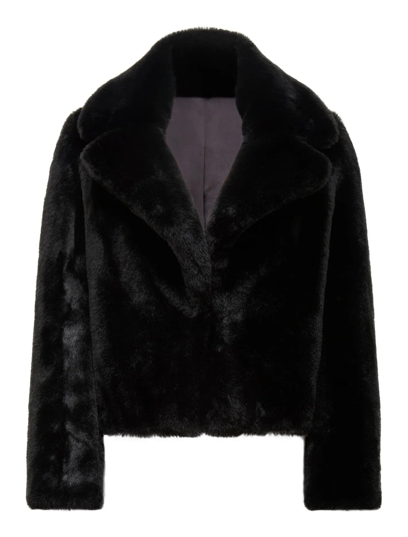 Amelia Cropped Fur Coat