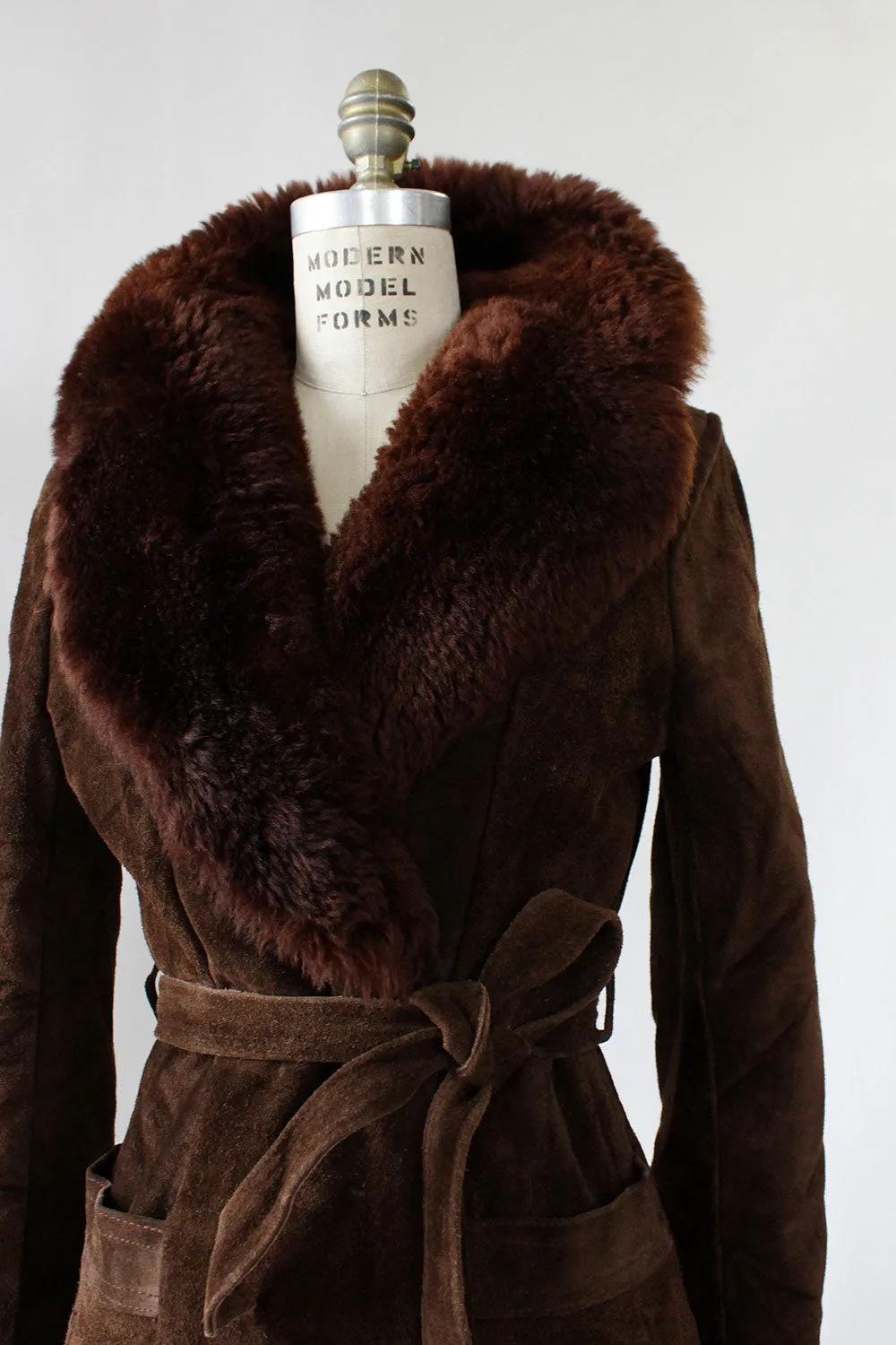 Andes Shearling Coat S/M