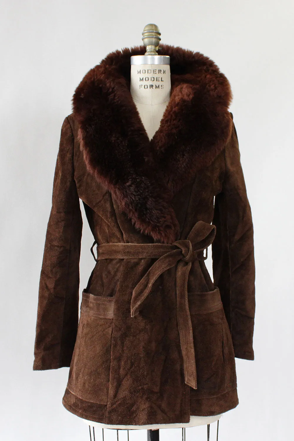 Andes Shearling Coat S/M