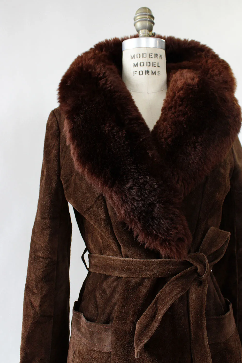 Andes Shearling Coat S/M