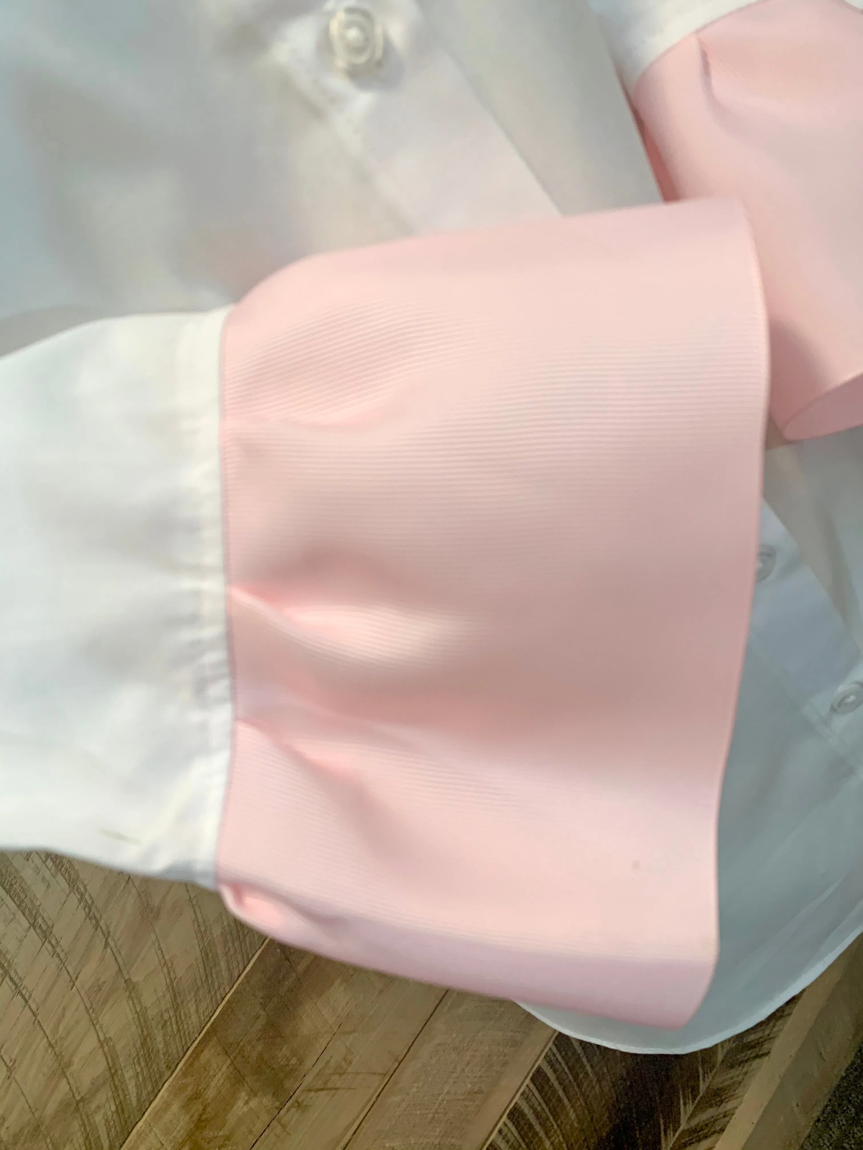 Barbara Ann Ribbon Trim Shirt (S34RW-Blush)