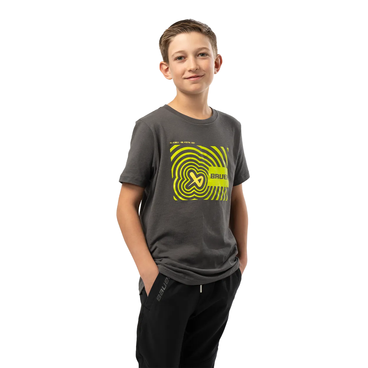 BAUER SHORTSLEEVE ICON ILLUSION TEE YOUTH