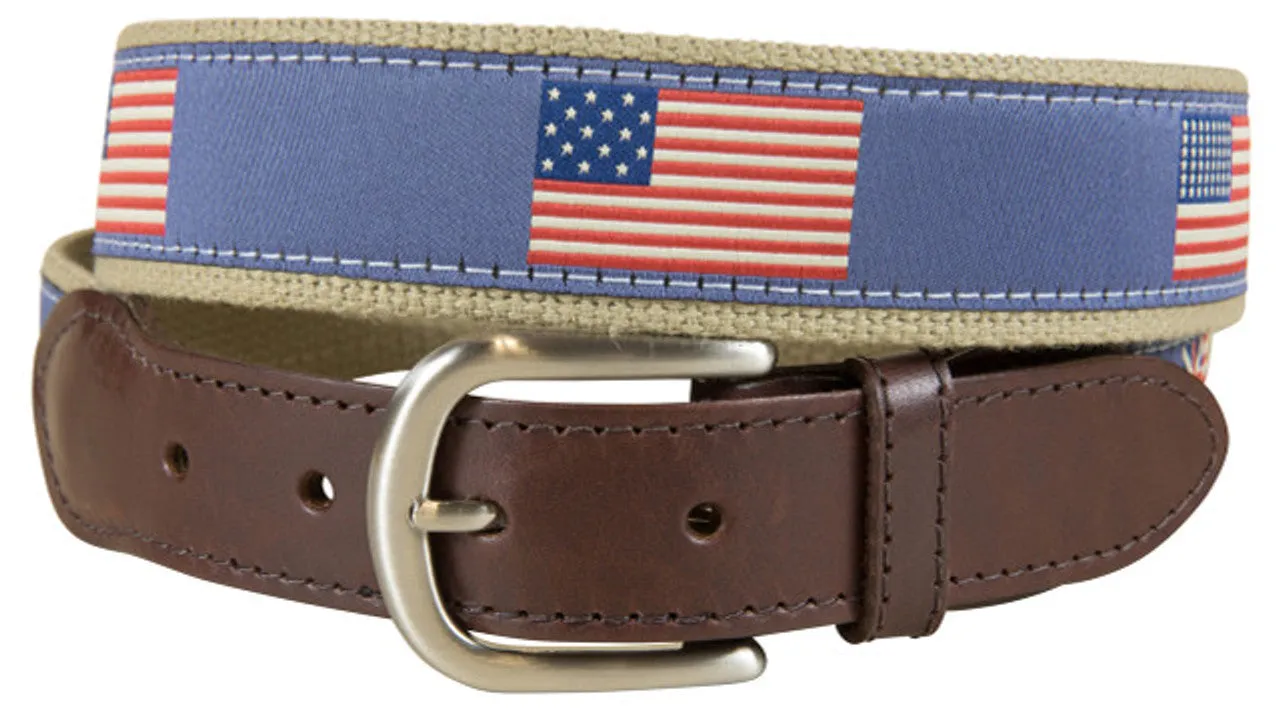 Belted Cow Leather Tab Belts