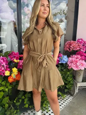 Belted Galore Mini Dress