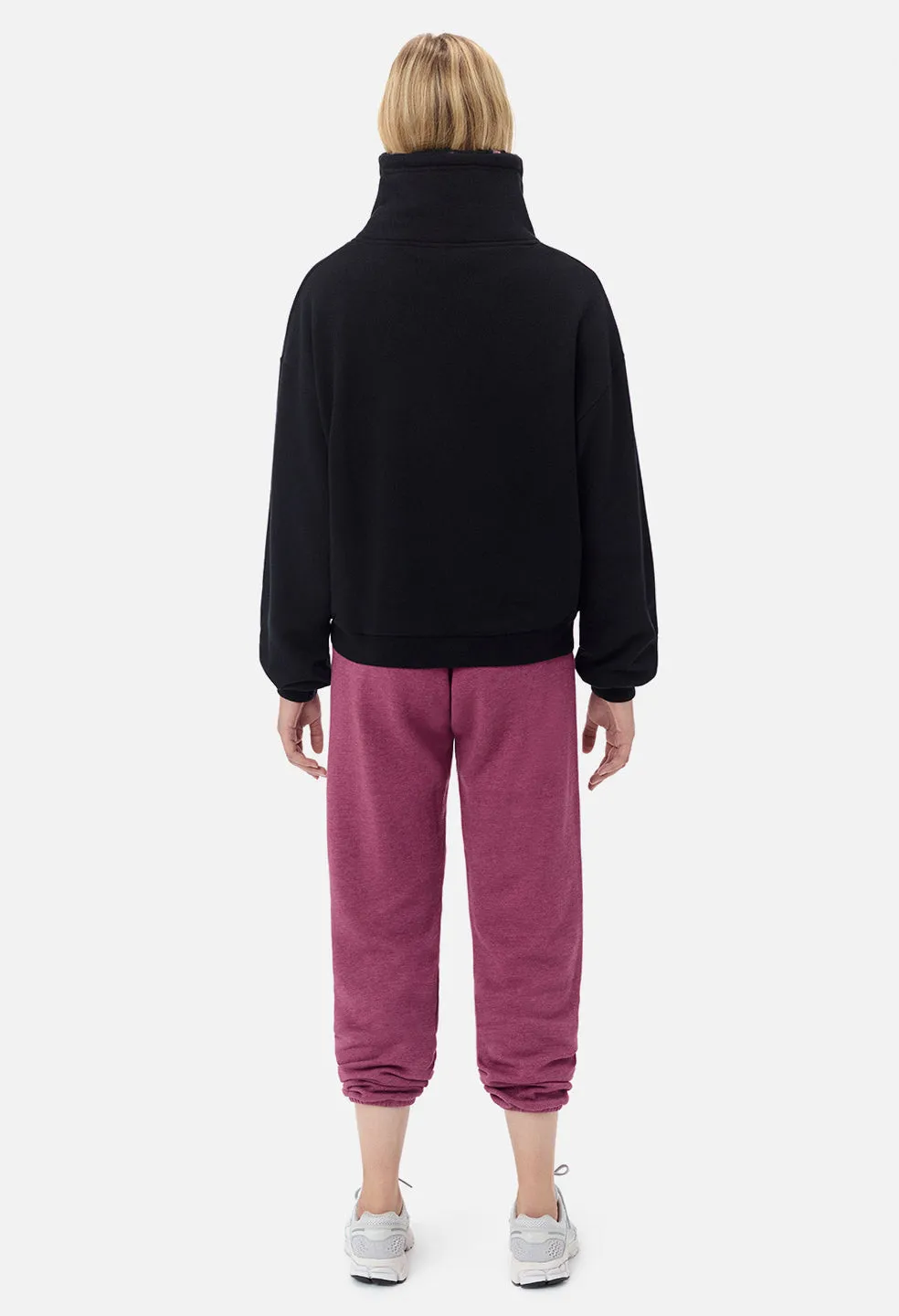 Belted Vintage Fleece Sweatpants / Lambrusco