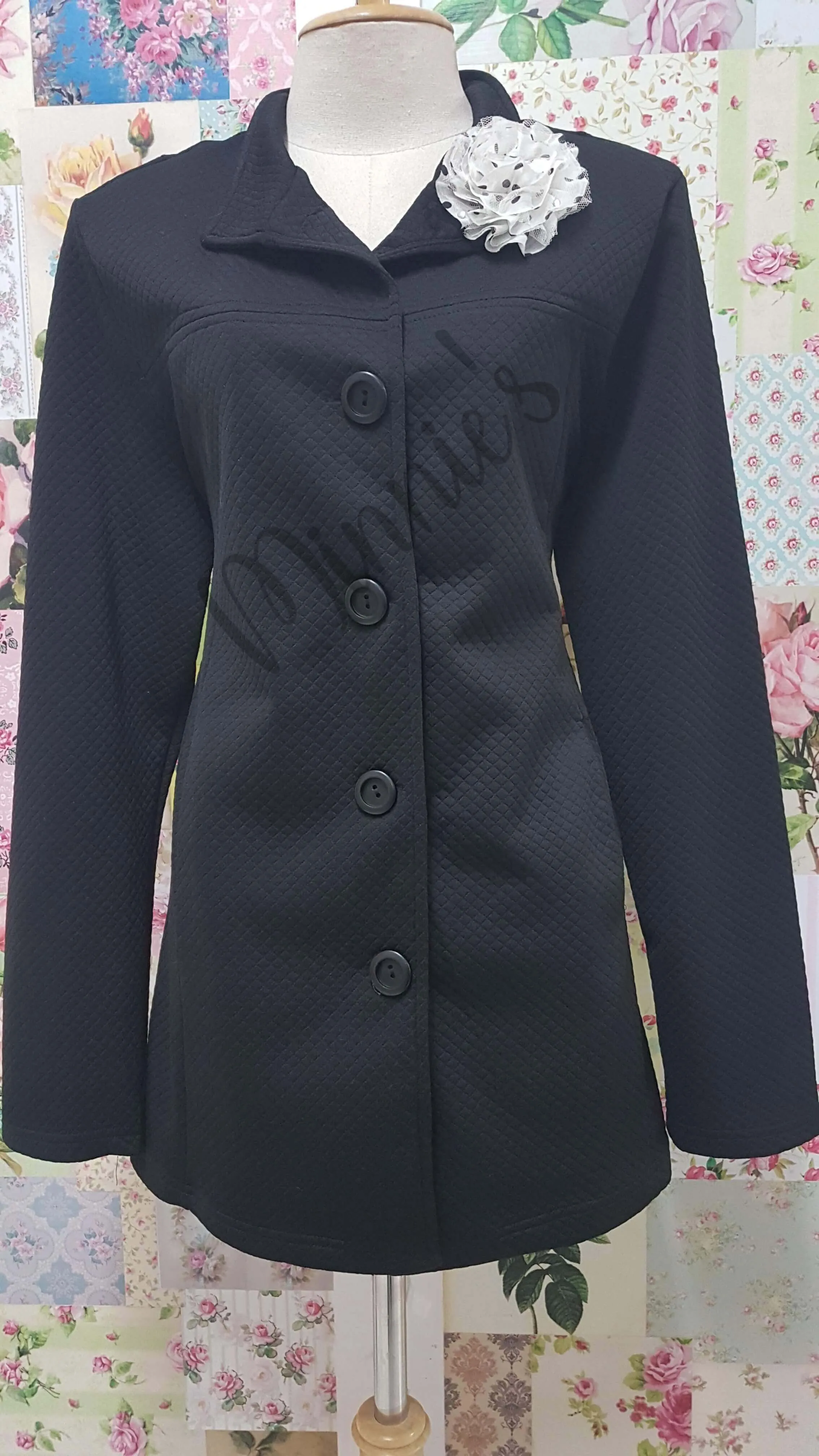 Black Jacket BU0444