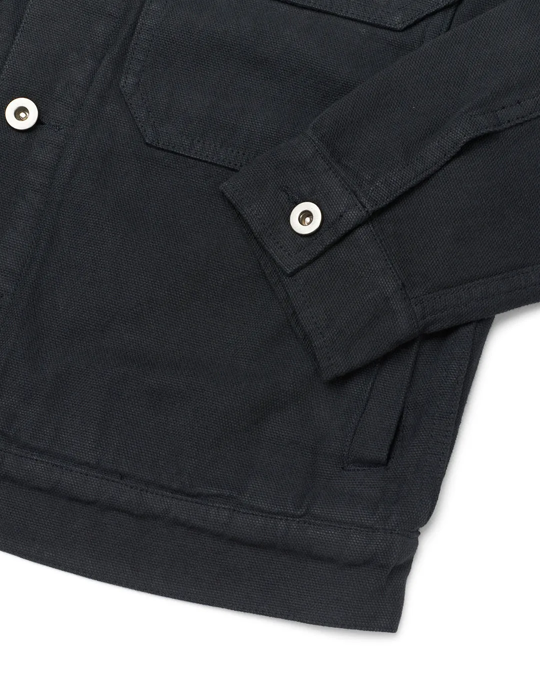 Coby Canvas Jacket - Anthracite