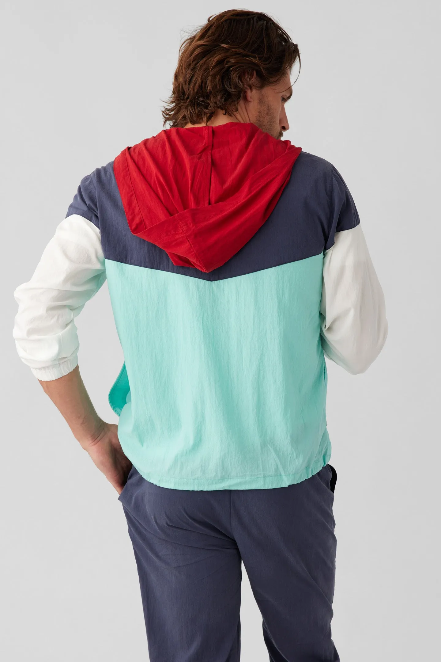 Colorblock Hooded Jacket