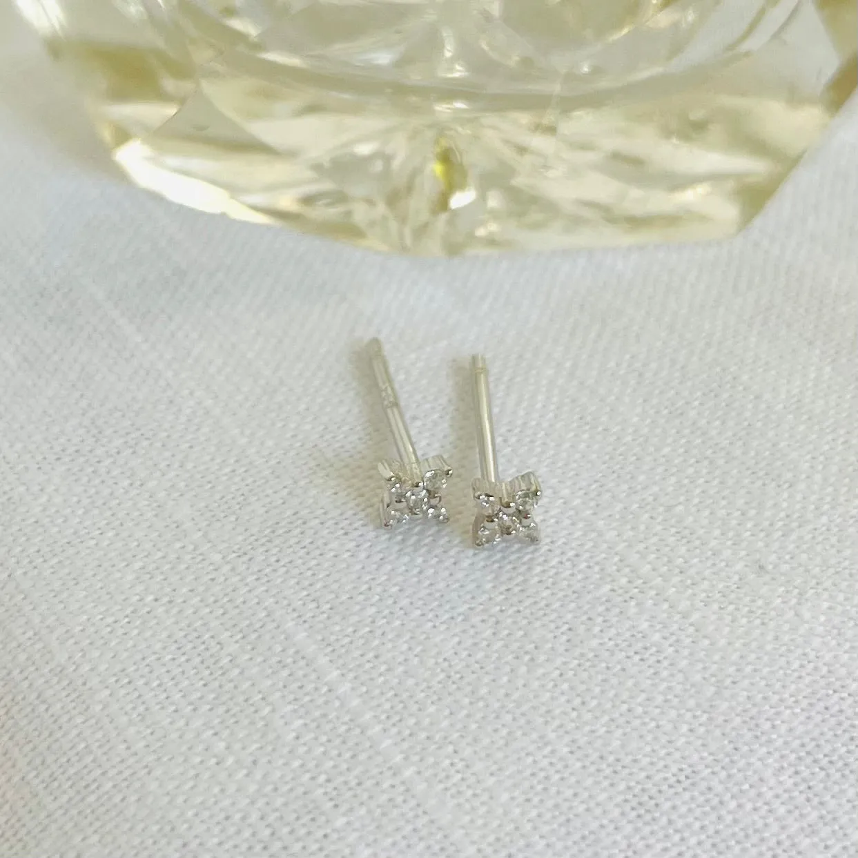 CZ Mini North Star Studs