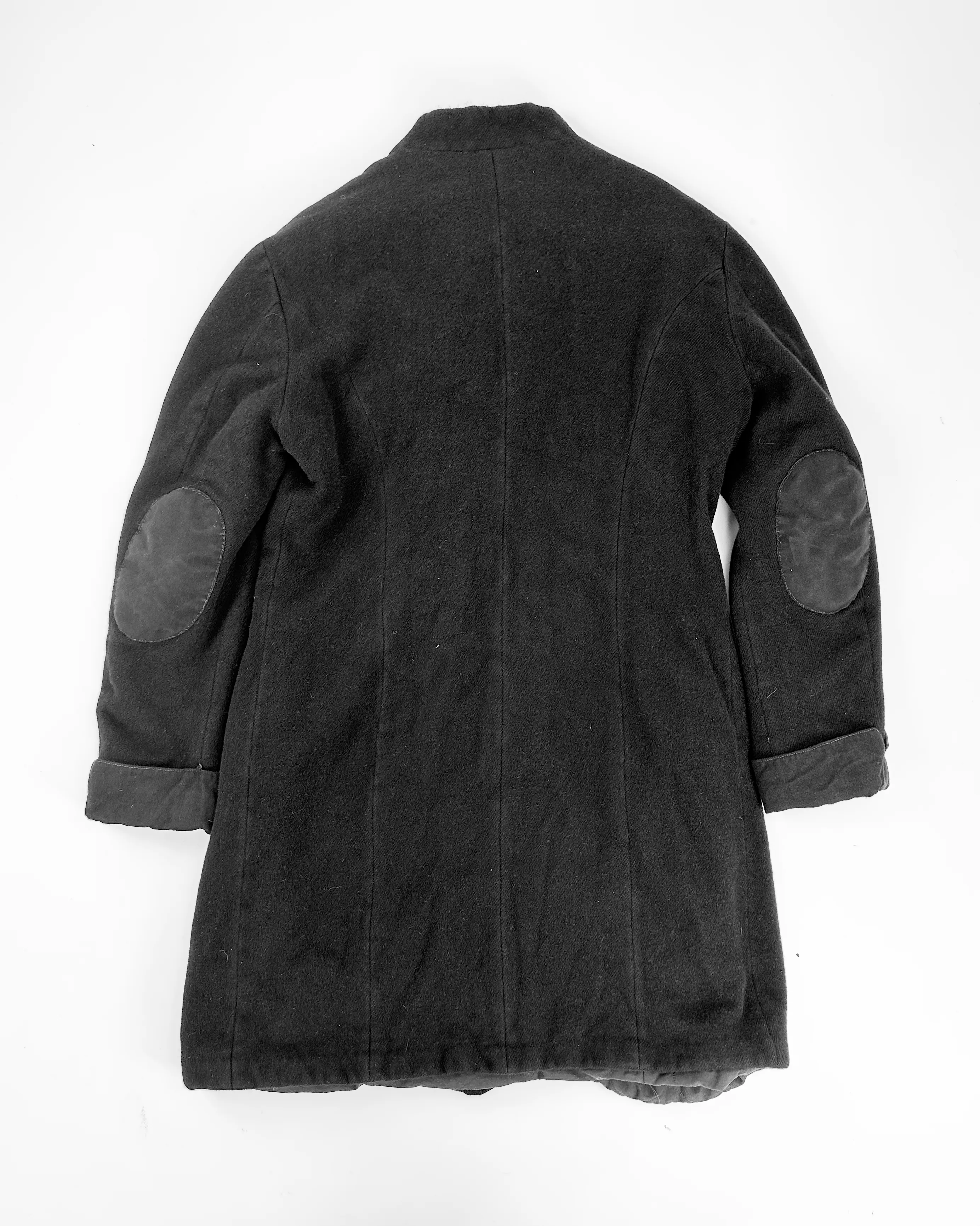 Dirk Bikkembergs Black Long Utility Coat 1990's