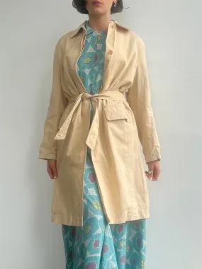 Ecru Linen Jacket (L)