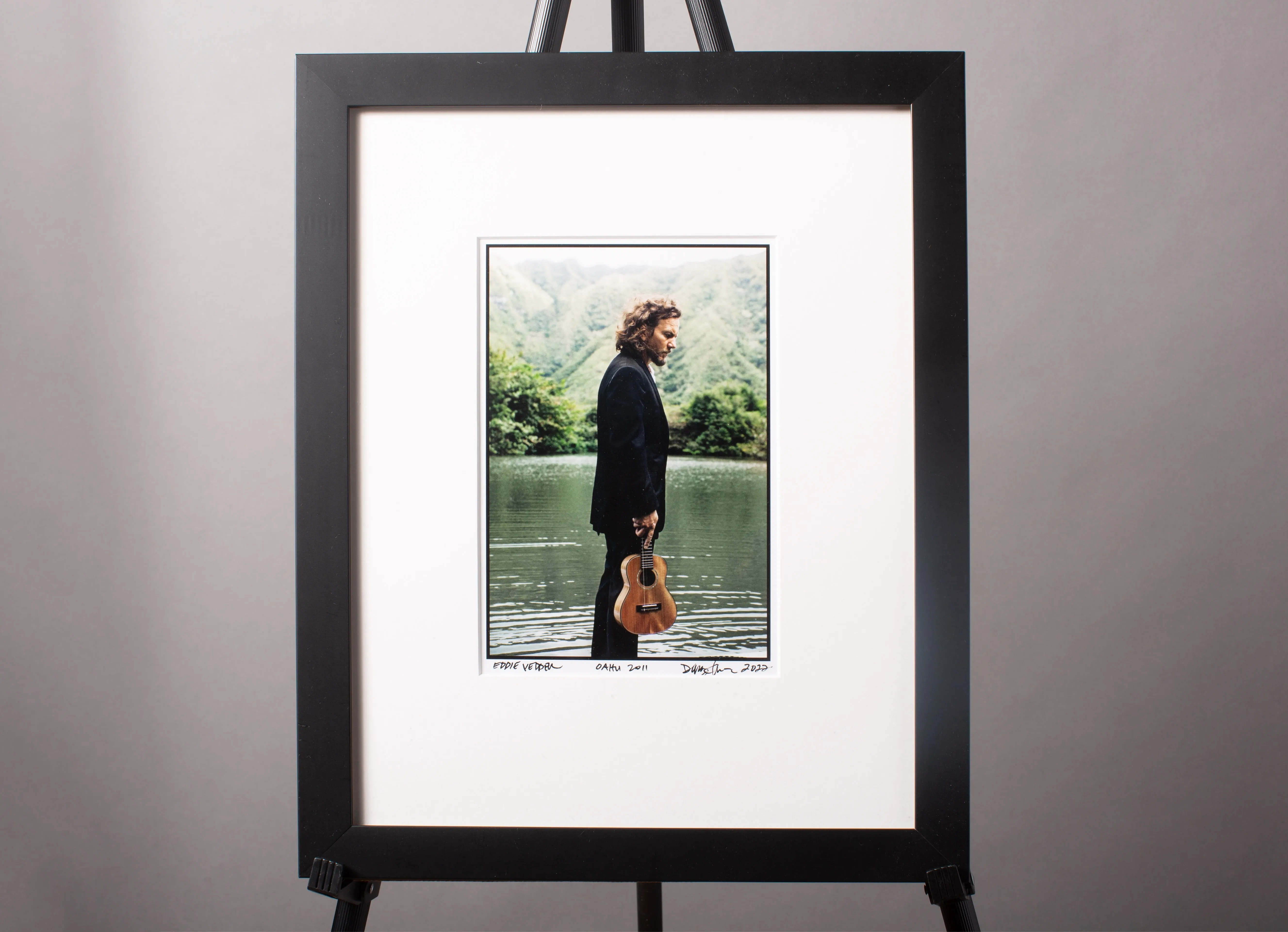 Eddie Vedder (Oahu, 2011) Framed 8 x 10