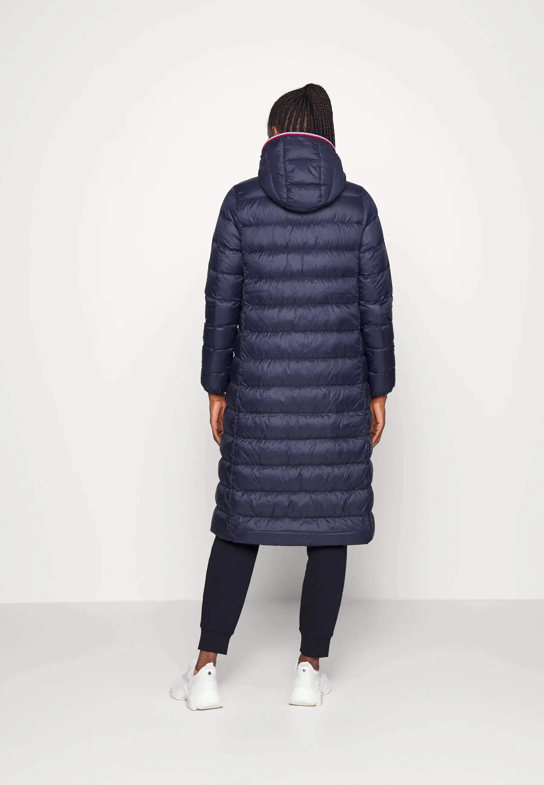 Essential  LW Maxi Coat - Navy