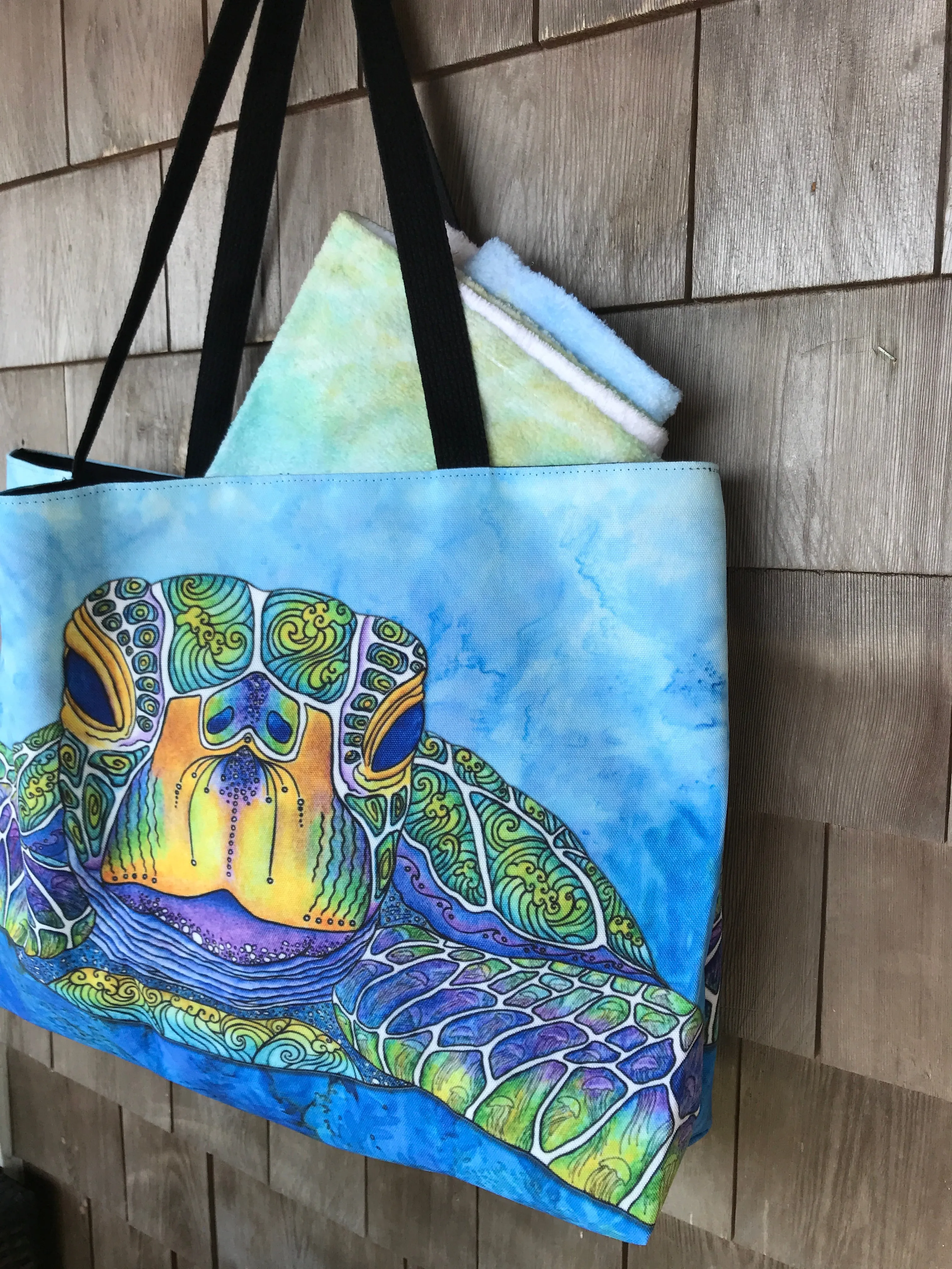 Face to Face Beach Bag