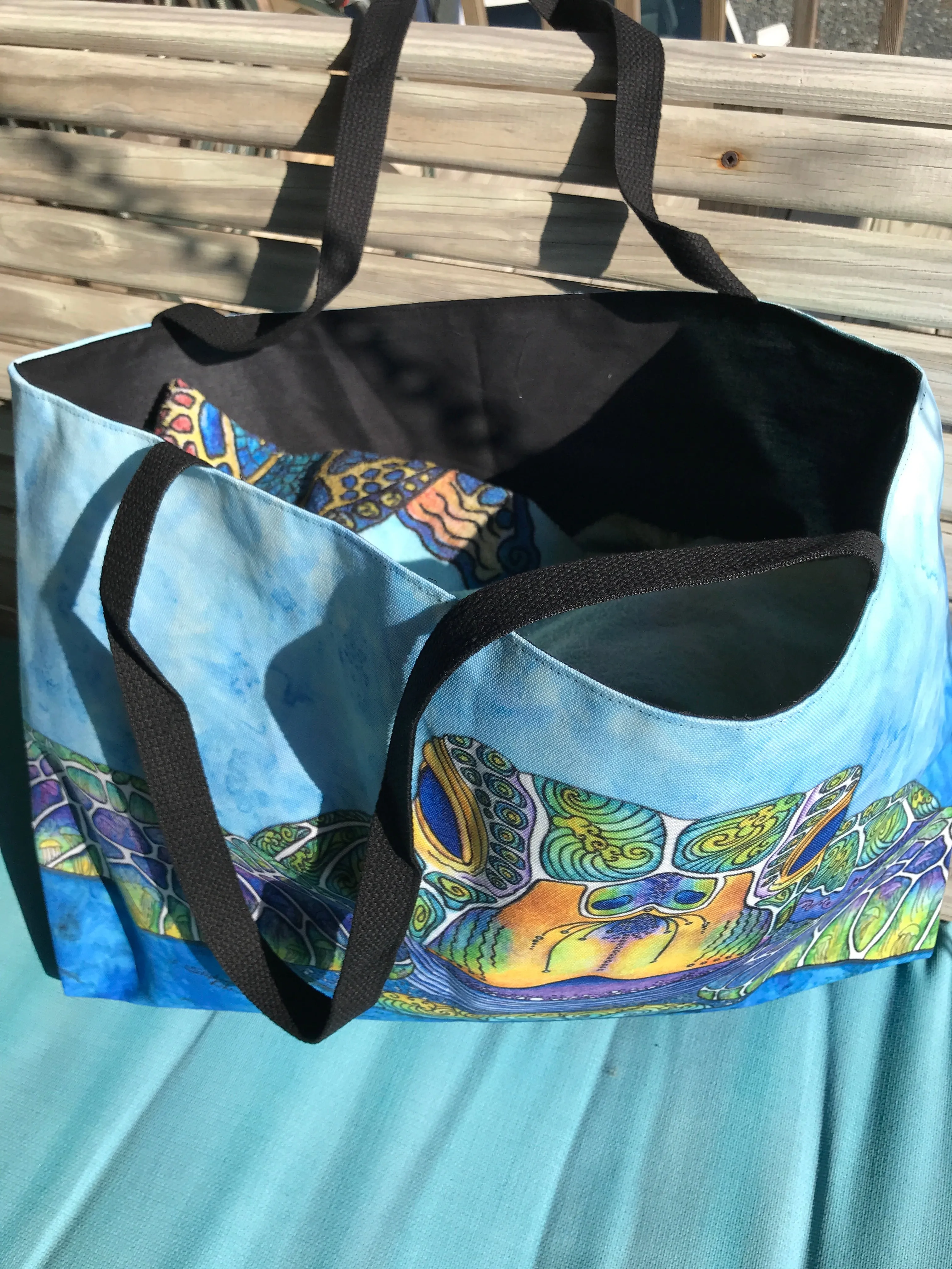 Face to Face Beach Bag