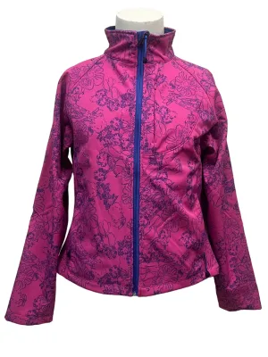 GP Jacket Ladies' Pink and Blue Flowers