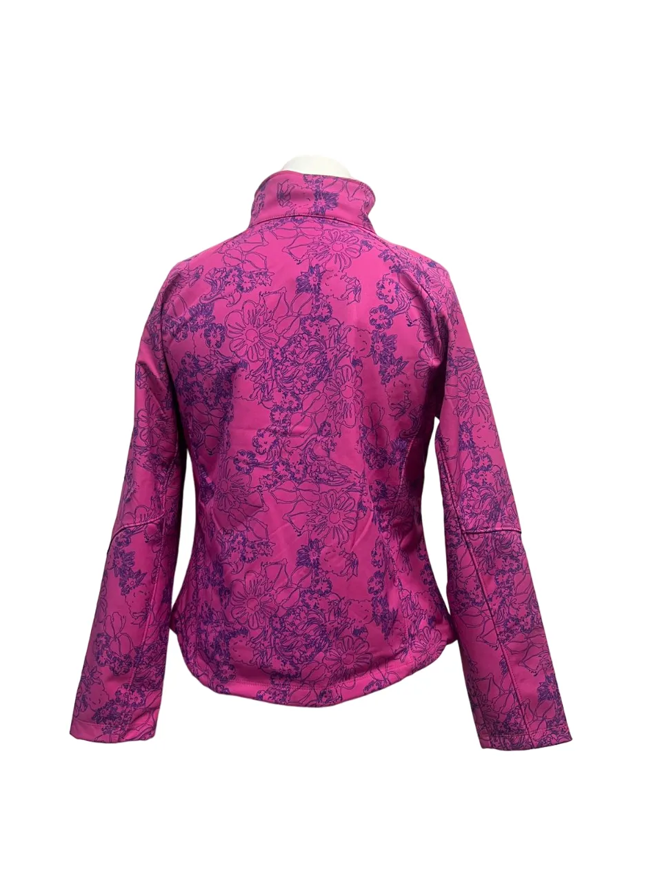 GP Jacket Ladies' Pink and Blue Flowers