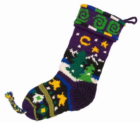 Hand Knit Old World Stockings - All