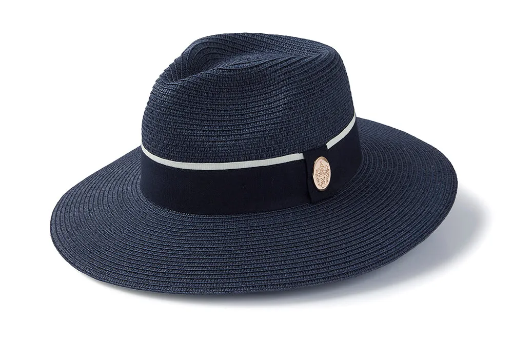 Hemley Fedora - Navy/Navy