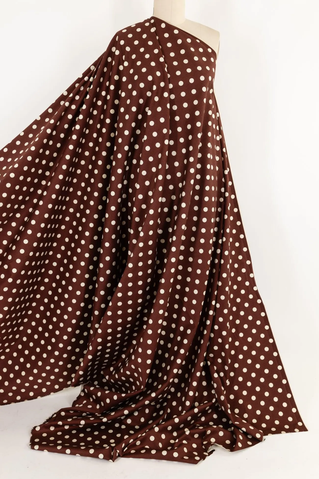 Henna Dots Japanese Cotton Stretch Woven