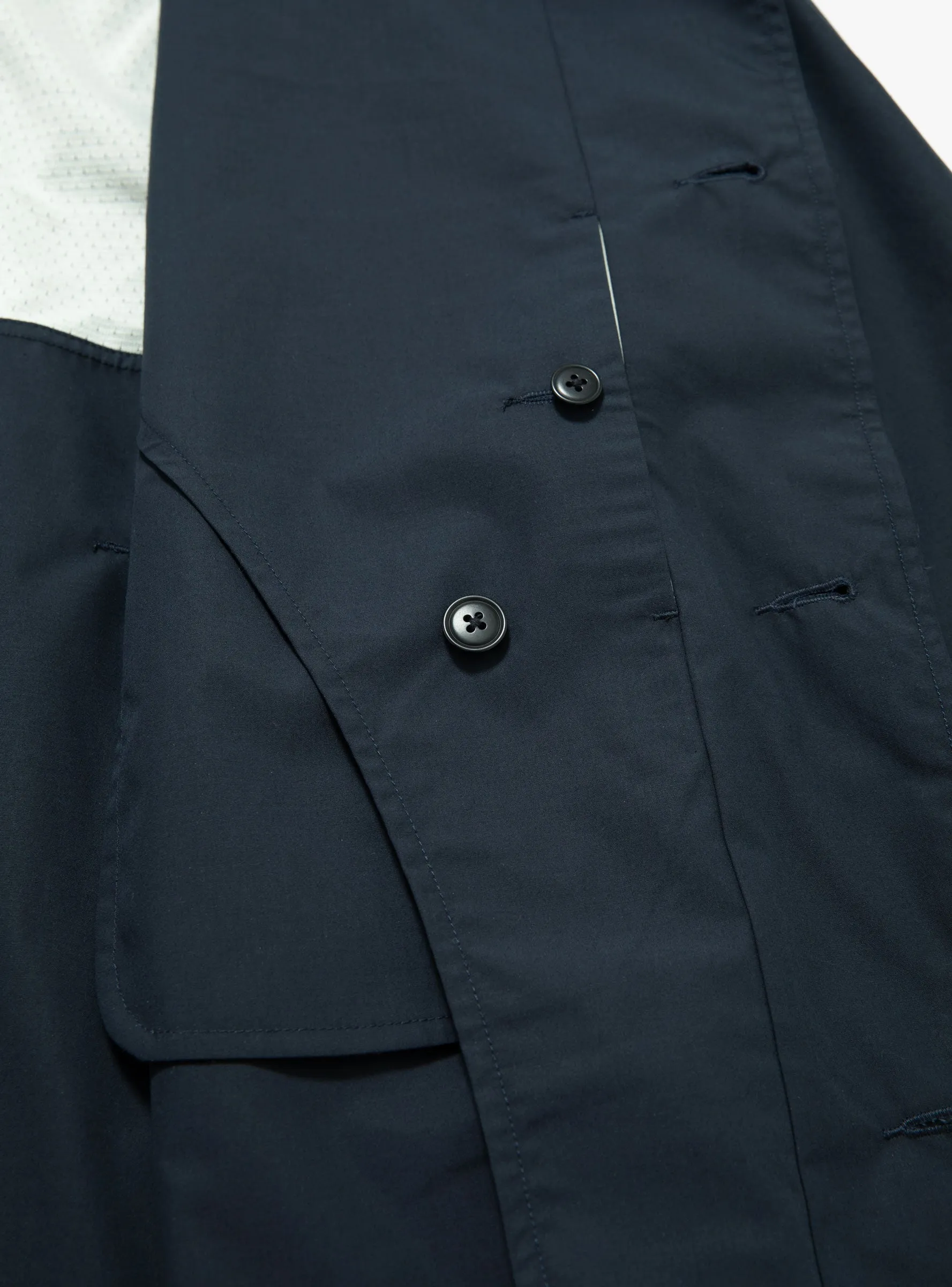 Hooded Jacket Navy