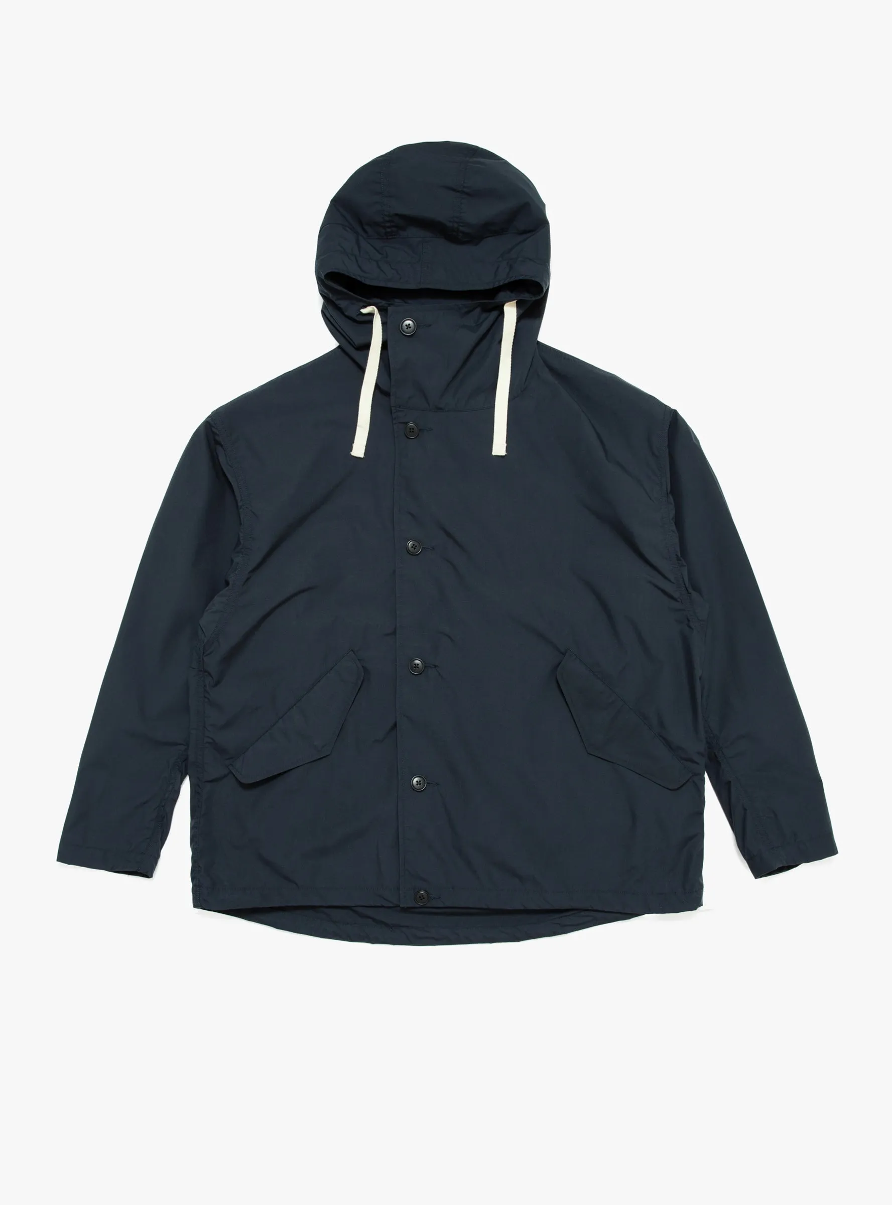 Hooded Jacket Navy