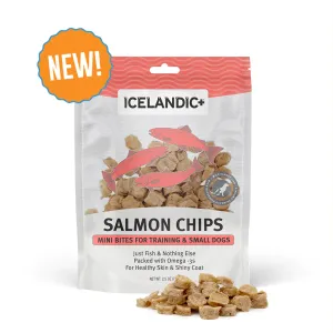 Icelandic  Salmon Chips Bites Dog Treats