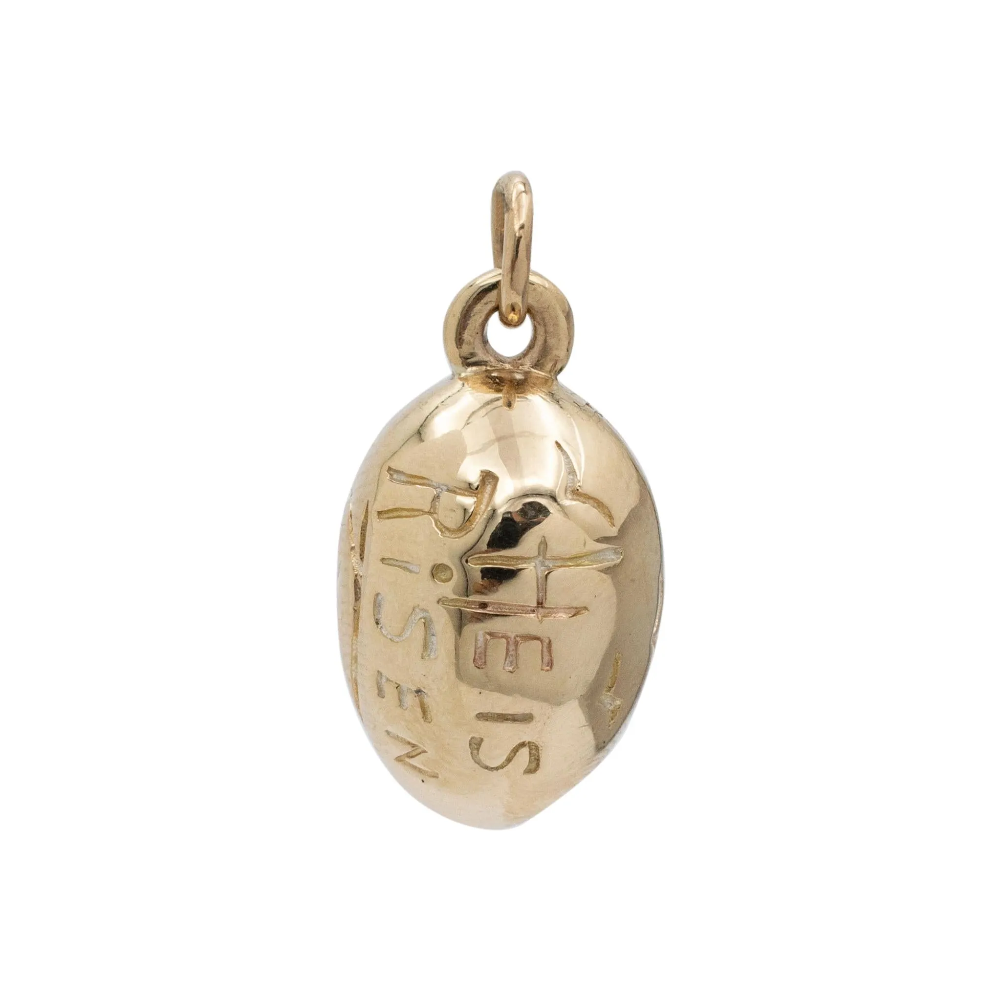 James Avery 14K Yellow Gold Easter Egg Charm Pendant