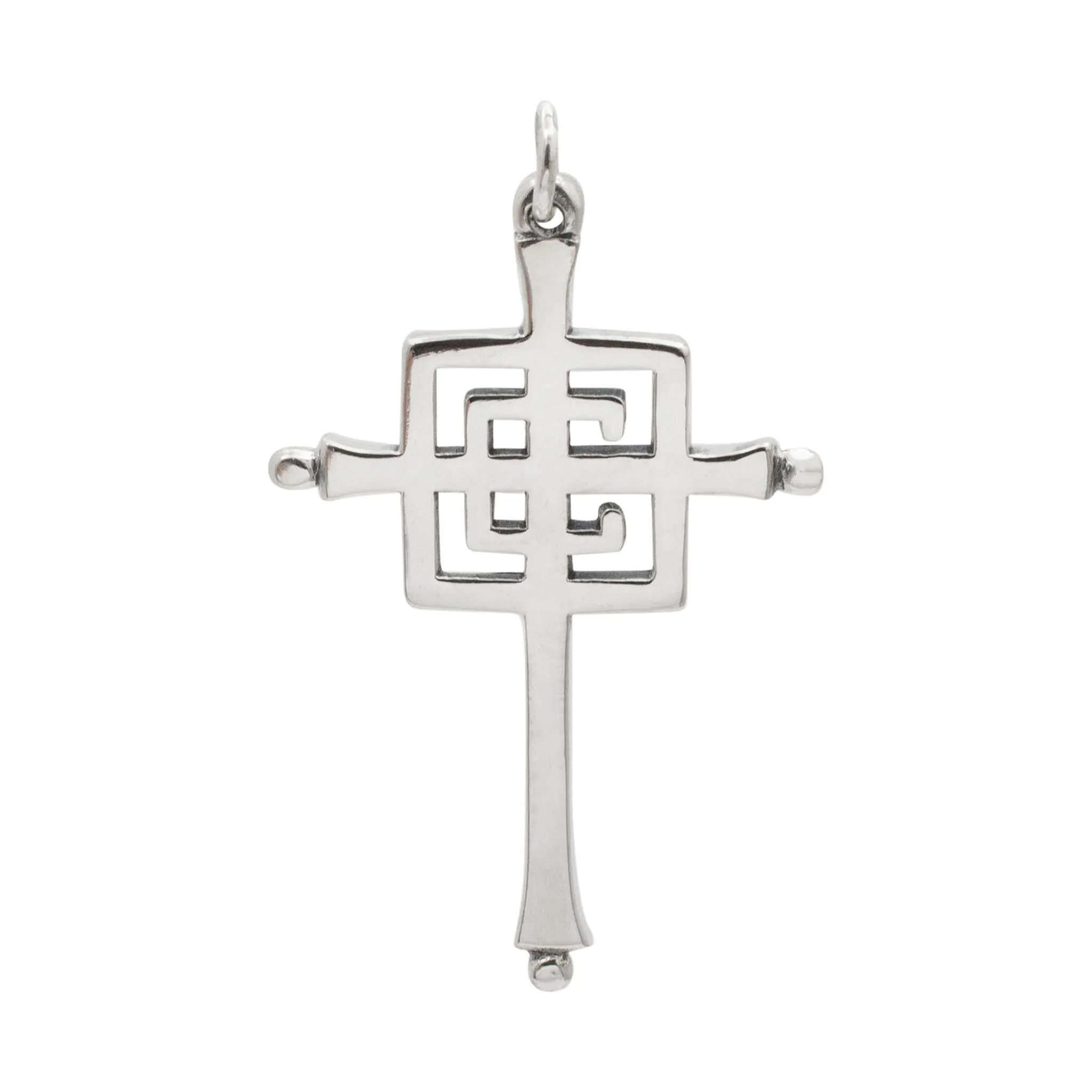 James Avery 925 Sterling Silver C Cross Pendant