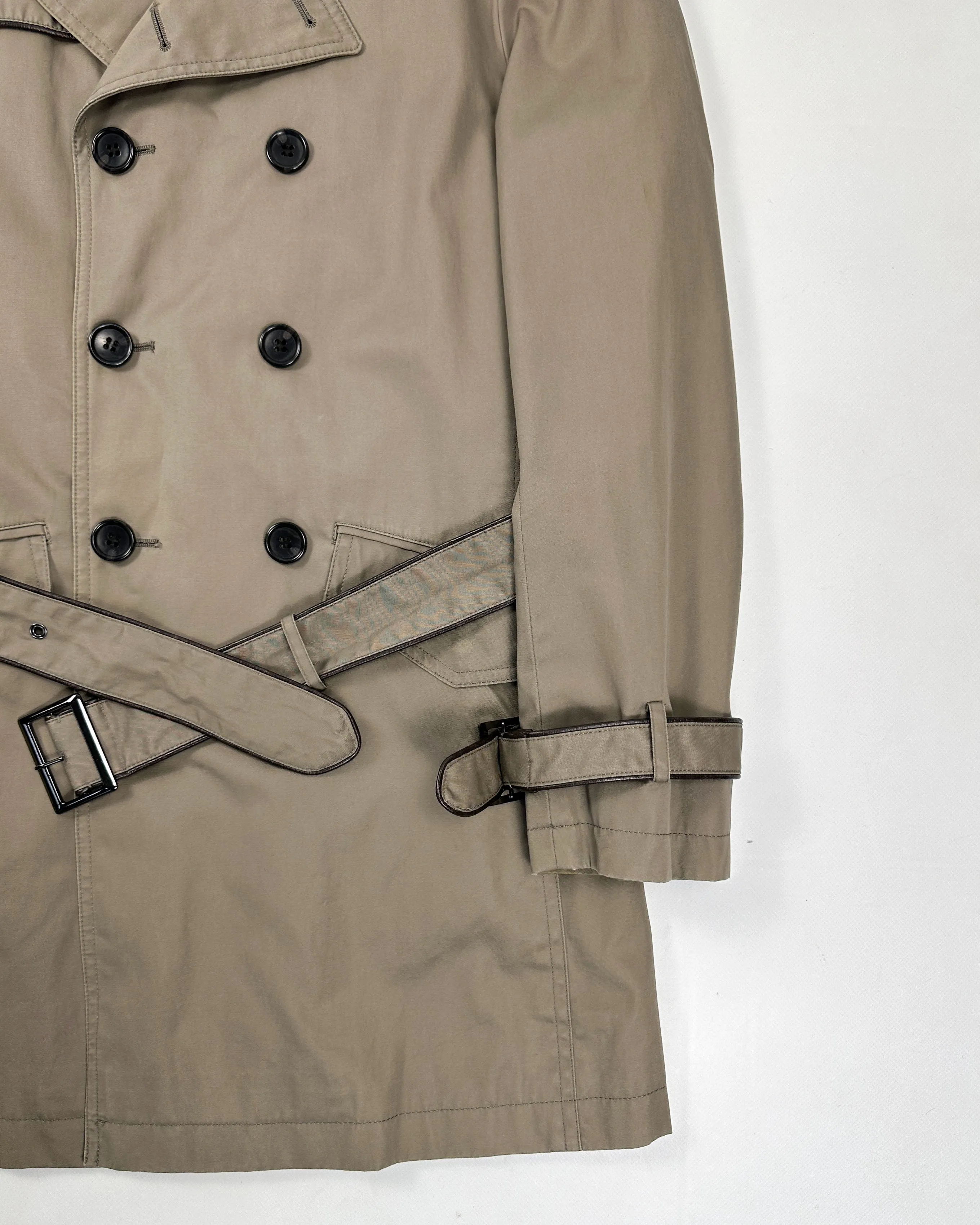 Katharine Hamnett 2-Layer Trench Coat 2000's