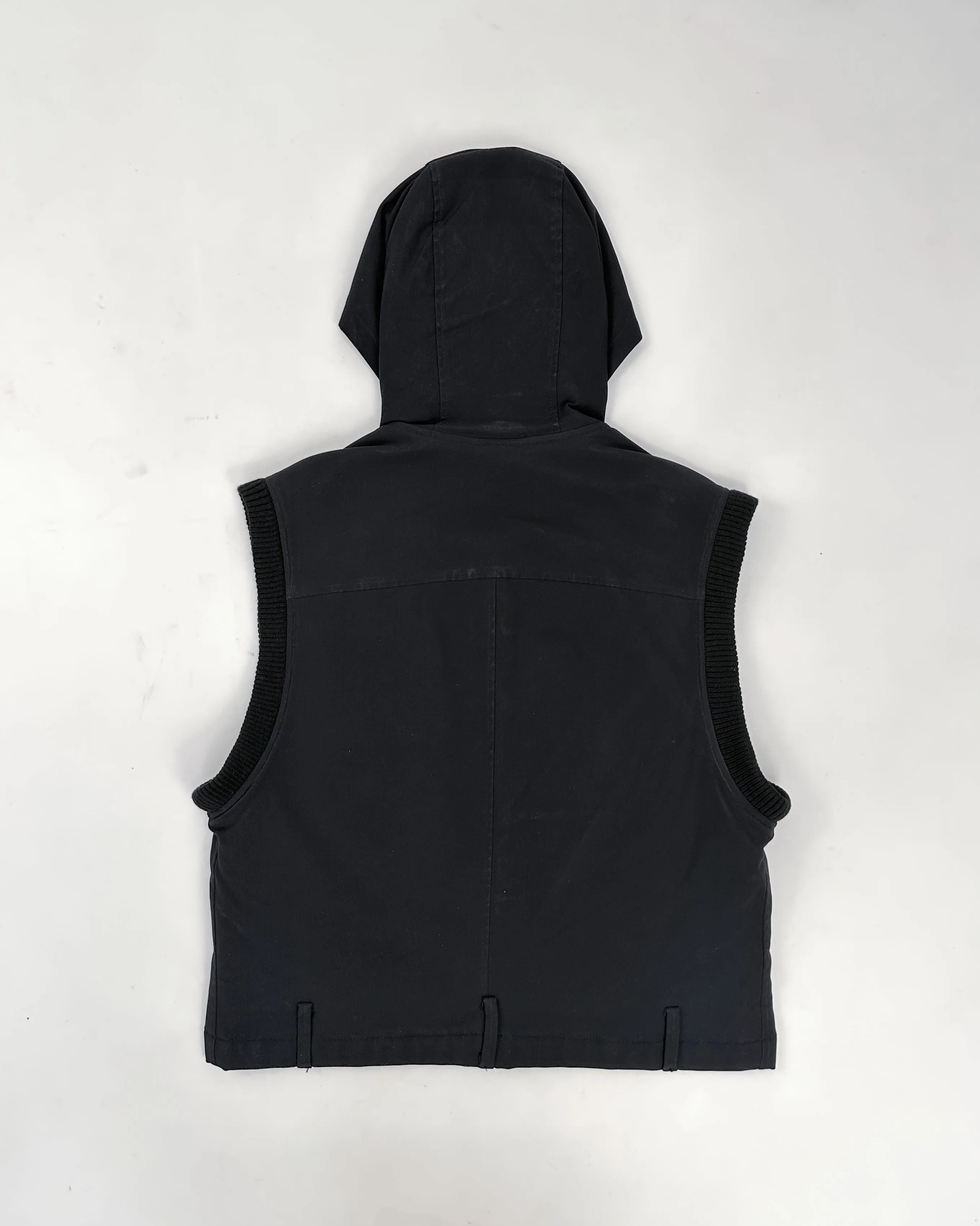 Kenzo Homme 2-Pieces Black Coat   Vest 2000's