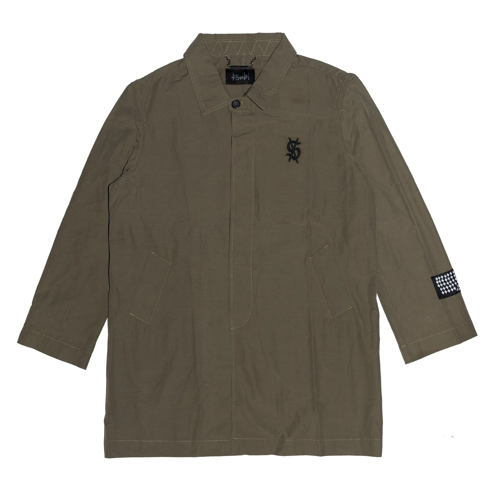 Ksubi Old Dollar Coat Khaki