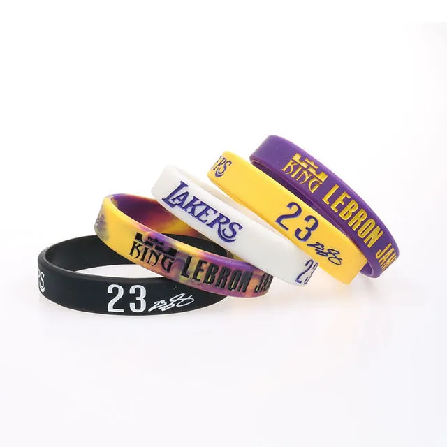 LeBron James King Stylish Silicone Bracelet