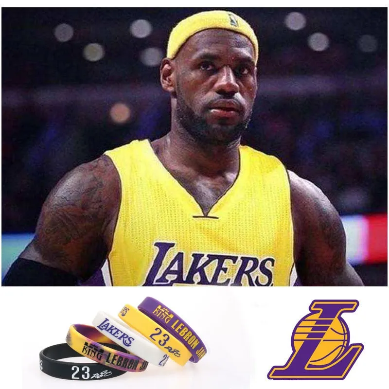 LeBron James King Stylish Silicone Bracelet