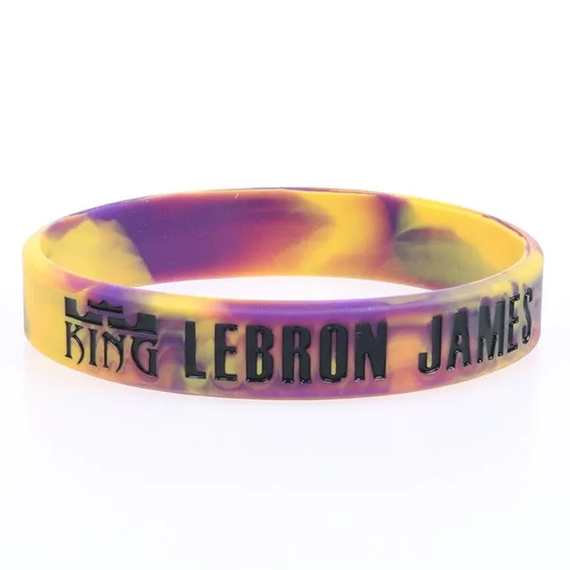 LeBron James King Stylish Silicone Bracelet