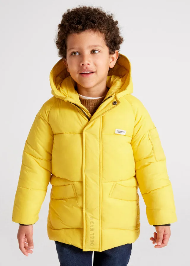 Mayoral Mini Raglan Sleeve Coat _Yellow 4467-10