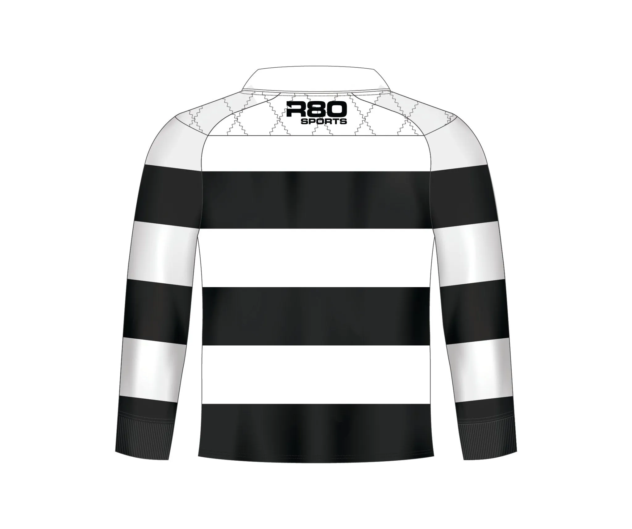 Methven RFC - Old School Lace Front Rugby Jersey