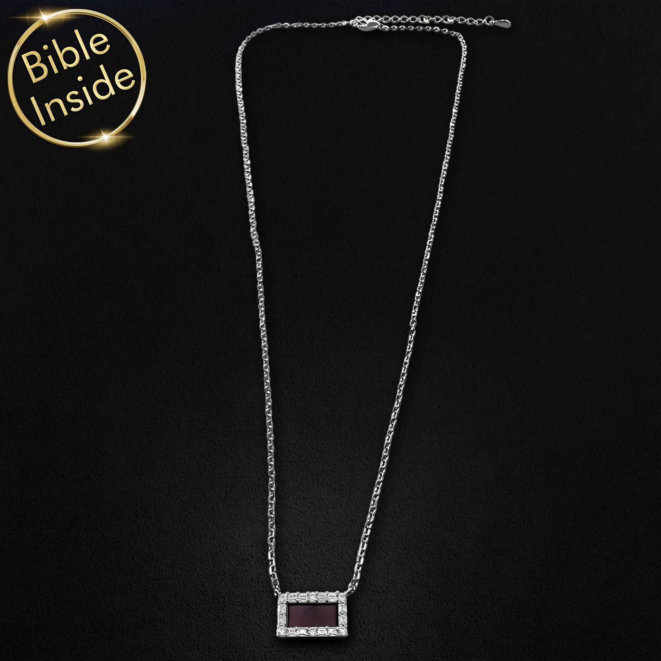 Nano Bibles Necklace: Old & New Testament Edition