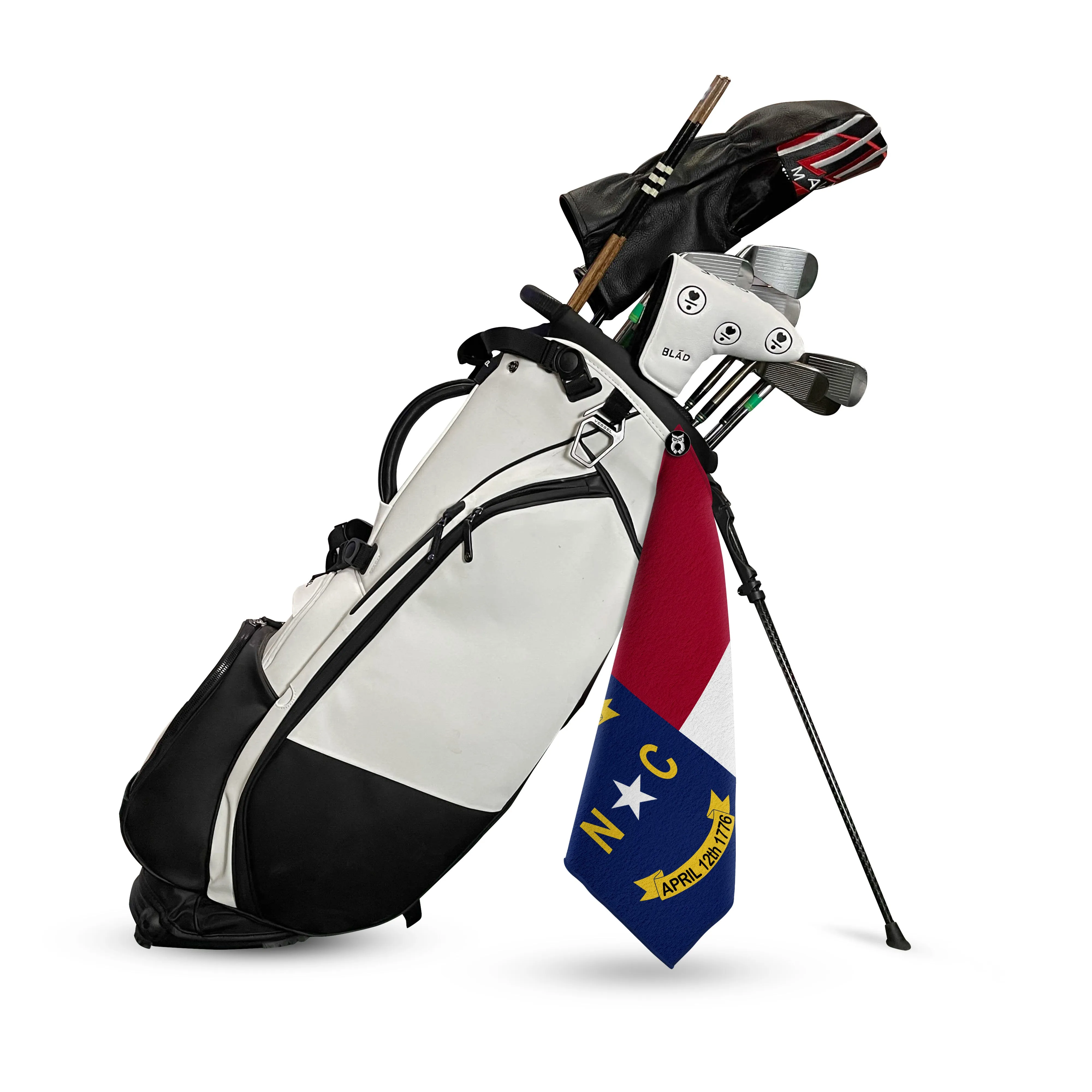 North Carolina Flag Golf Towel