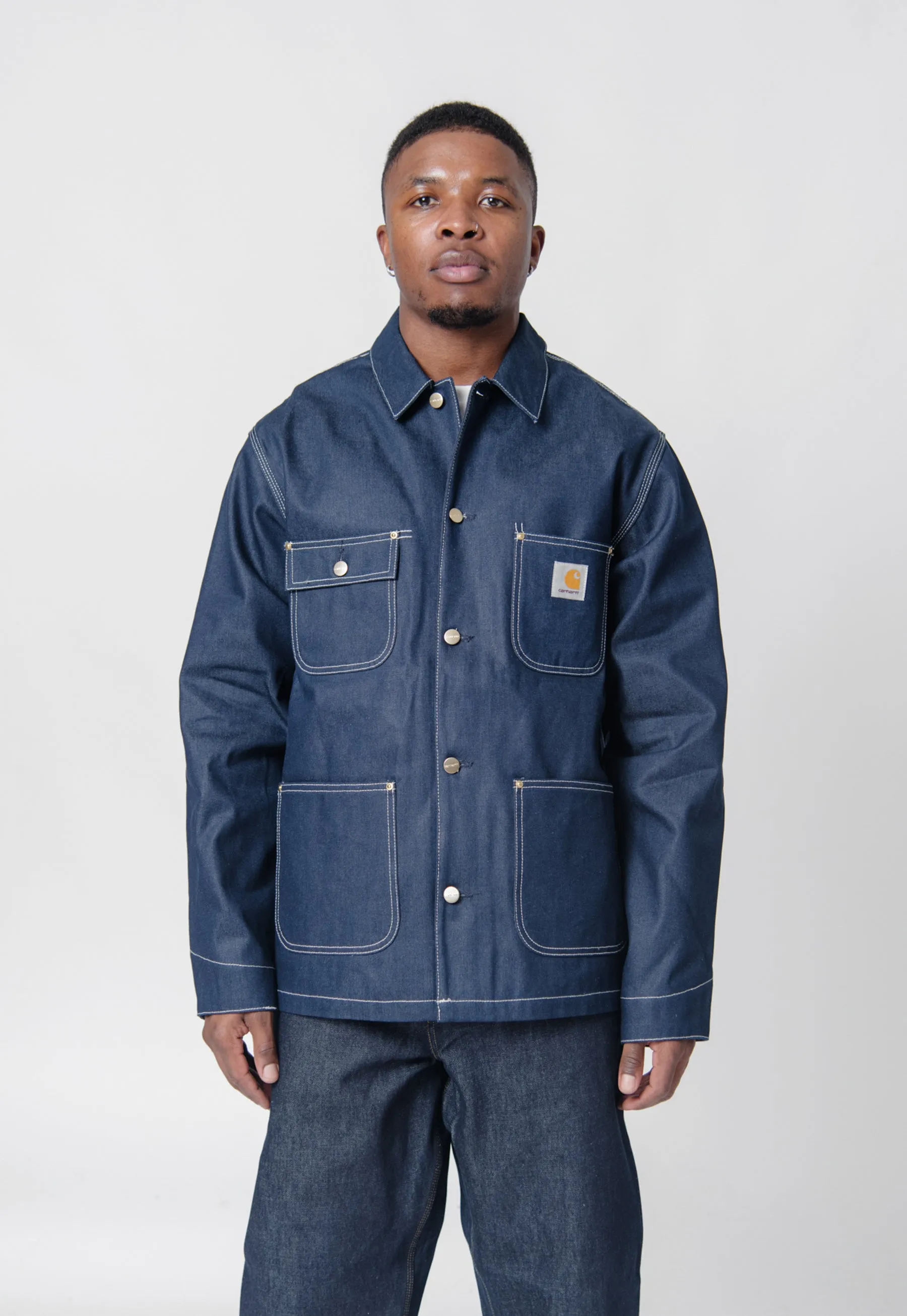 OG Chore Coat Blue Rigid I031896