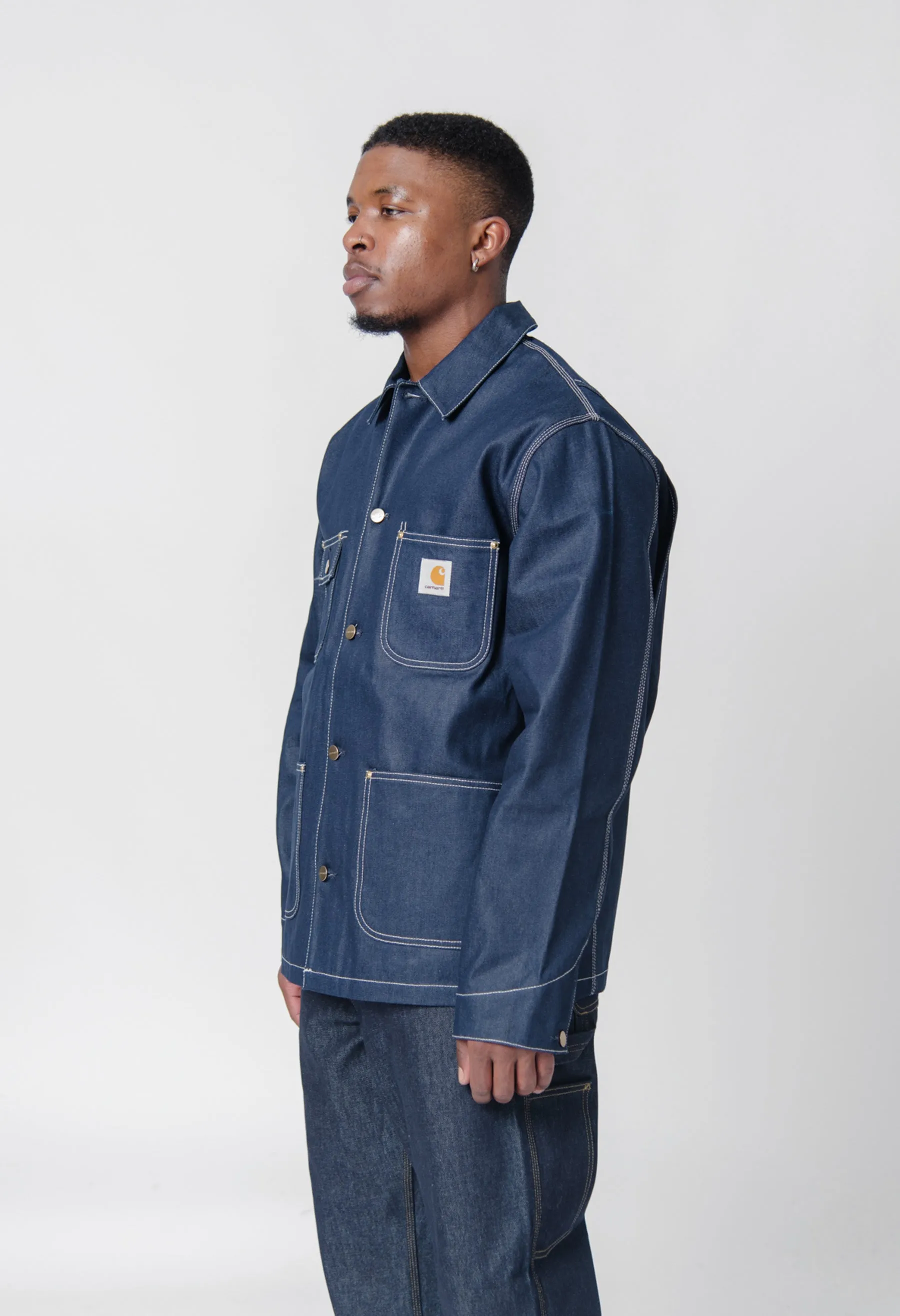 OG Chore Coat Blue Rigid I031896