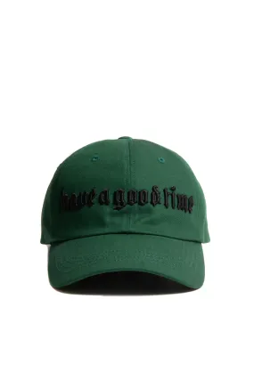 OLD ENGLISH LOGO CAP GREEN