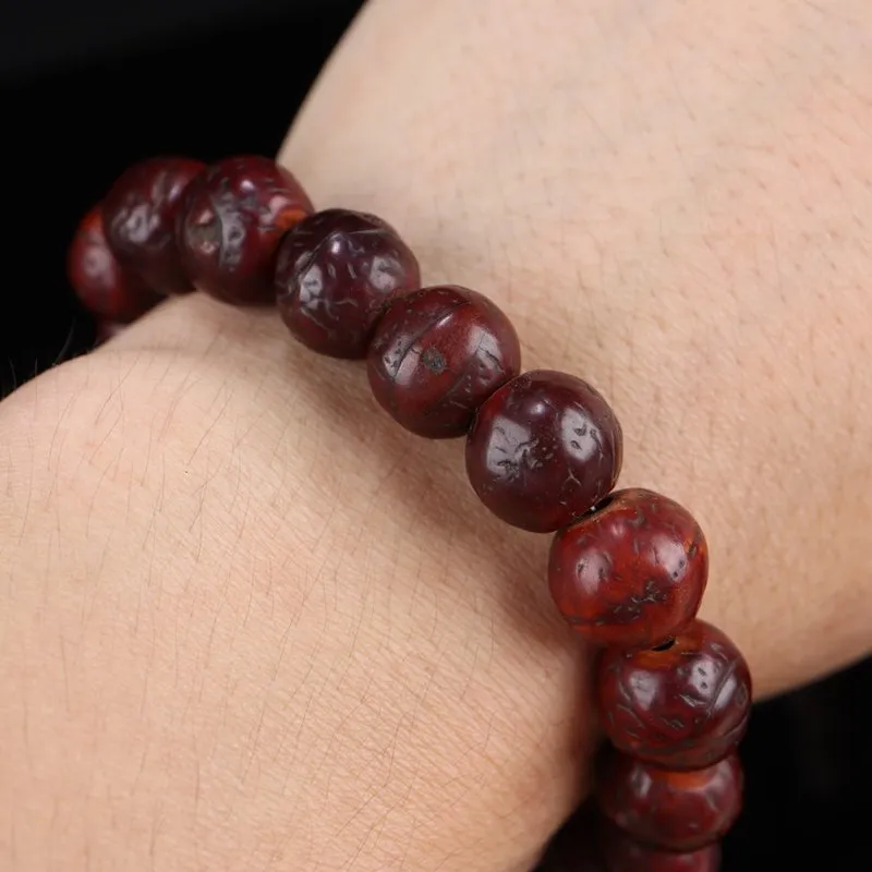 Old Tibetan Bodhi Seed Wrist Mala