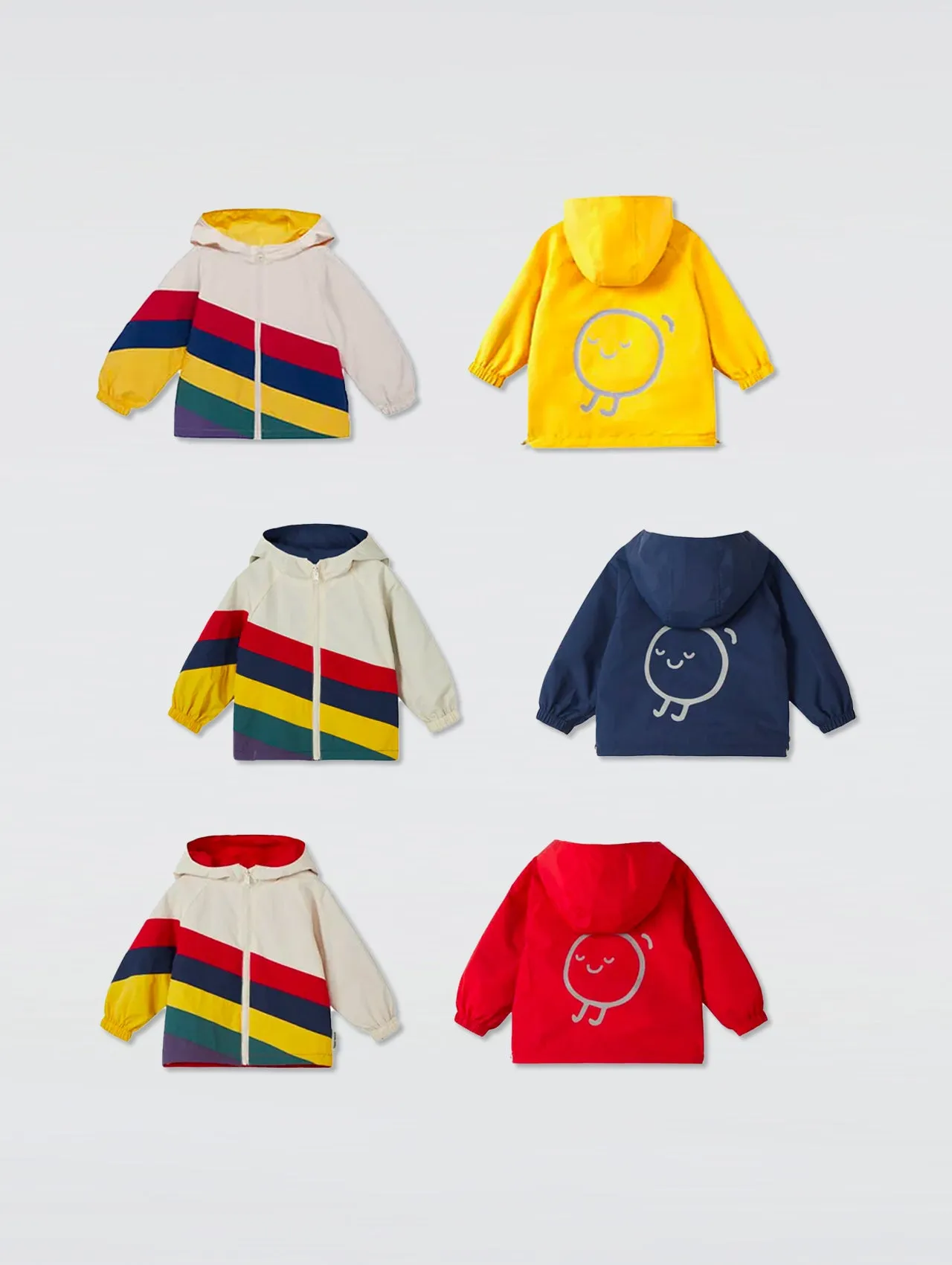 Reversible Rainbow Jacket