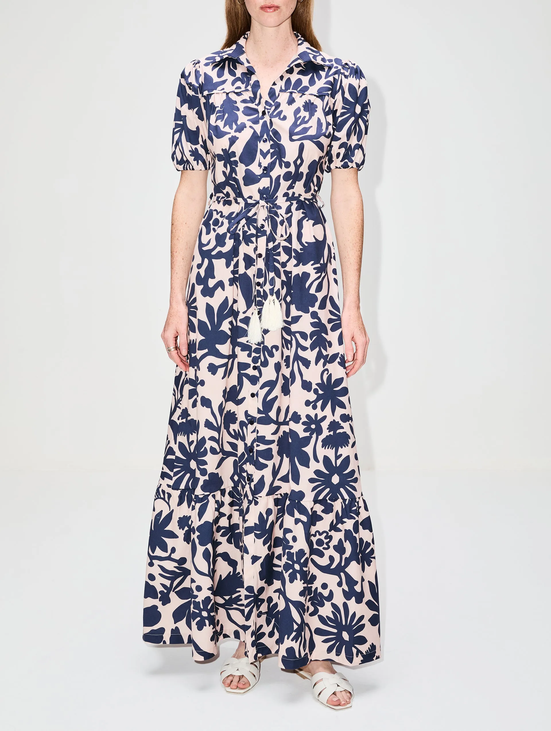 Salento Belted Maxi Dress