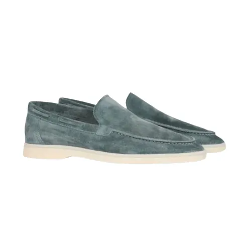 SIHEUNG Old Money Suede Loafers