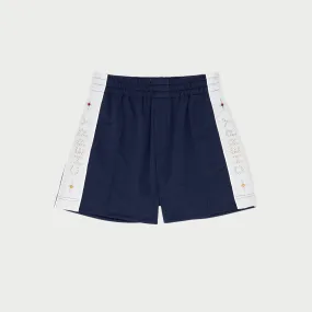 Studded Shorts (Navy)