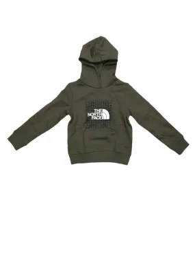 The North Face Boys' Teens Box Hoodie NF0A7X5621L1 Dove Green